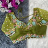 Palak 5 Ruhi Soft Net Silk Wedding Wear Blouse Wholesale Price In Surat